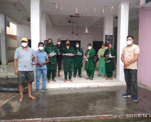 Team of social worker Manish Sharda distributed corona kit in Gagret