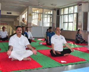 More than 25,000 people of Solan district benefited from online yoga