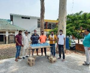 सिविल अस्पताल डाडासीबा के बाहर युवाओ ने लगाई छबील