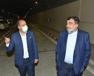 Union Minister Nitin Gadkari and Chief Minister visited Atal Tunnel Rohtang