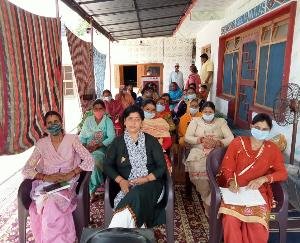 कुनिहार: भारत सरकार के कृषि मंत्रालय द्वारा विभिन्न पंचायतों में सुभाष पालेकर जैविक खेती के बारे में वर्चुअल माध्यम से दी गयी जानकारी 