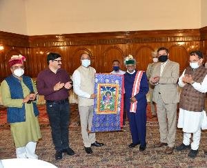 प्रदेश सरकार ने किया राज्यपाल के सम्मान में हाई-टी का आयोजन