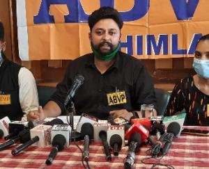 देश 75 वें स्वतंत्रता दिवस के अवसर पर एबीवीपी हिमाचल प्रदेश के 7500 गांवों में फहराएगी तिरंगा