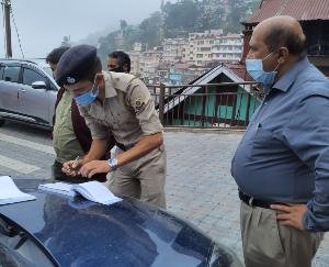 शिमला : कोविड के मध्यनजर होटलों का किया गया औचक निरीक्षण किया