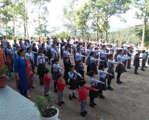 नौणी के 3 निजी विद्यालय के बच्चों ने ली तम्बाकू मुक्त भारत की शपथ