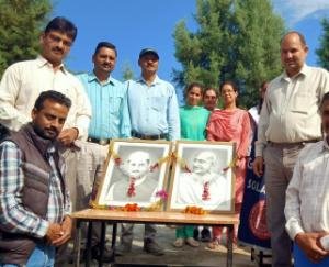 नवगांव मे 2 अक्टूबर को महात्मा गांधी की 150वी जयंती पर कार्यक्रम 