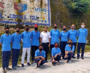 सुजानपुर महाविद्यालय में एनसीसी कैडेट्स ने शुरू किया स्वच्छता अभियान