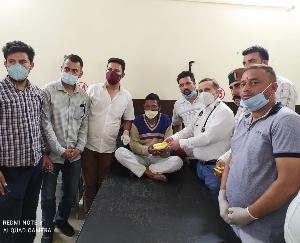 रोहड़ू : नागरिक अस्पताल रोहड़ू में मनाया गया भारतीय युवा कांग्रेस का 61वां स्थापना दिवस 