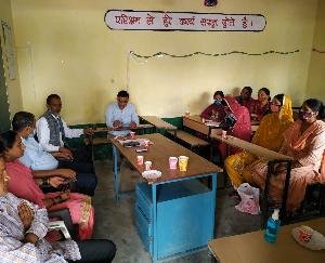 दाड़लाघाट : राजकीय उच्च विद्यालय कराडाघाट में हुई आम सभा की बैठक