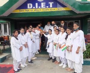 डाइट सोलन ने आजादी के अमृत महोत्सव पर की विभिन्न प्रतियोगिताएं