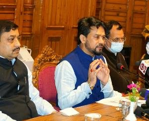 Shimla: Anurag Thakur said - It is my responsibility to recognize the art and culture of Himachal on the world stage.