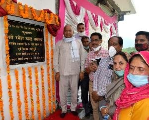 Dehra: Jwalamukhi MLA Dhwala inaugurated the Public Works Department Sub-Division Mazhin Office