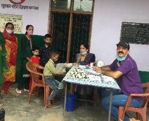 Solan: Anemia test of 240 people in Gram Panchayat Sanwara and Taksal