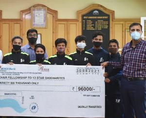 Kinnaur: The participants who participated in the national boxing competition were honored