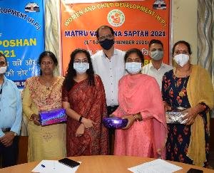 Deputy Commissioner Solan started the Nutrition Month and Mother Vandana Week