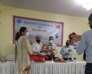 कांगड़ा टी को विशेष डाक आवरण में मिला स्थान