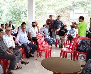 दाड़लाघाट : बाघल विकास परिषद की बैठक का आयोजन