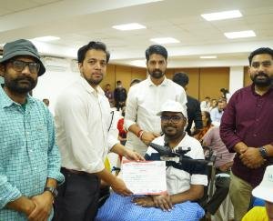 दिव्यांग जन को समाज के साथ जोड़ने में बोशिया खेल की भूमिका महत्वपूर्णः विवेक भाटिया