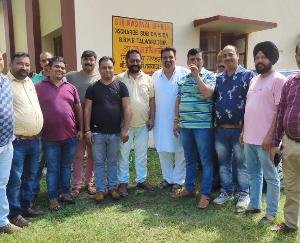 टेरेस : पंजाब स्टेट कर्मचारी जदेबंन्दी तलवाड़ा ने की बैठक