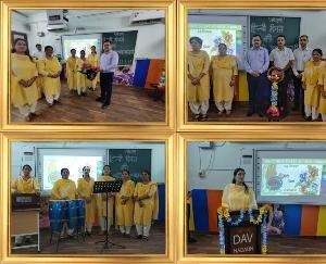 Kangra : Hindi Day celebrated in DAV Bhadoli