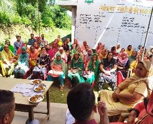 जसवां-परागपुर: नाहन नगरोटा में लगाया जागरूकता शिविर