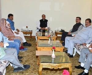 राष्ट्रपति के प्रस्तावित दौरे के प्रबन्धों की समीक्षा के लिए सर्वदलीय बैठक आयोजित