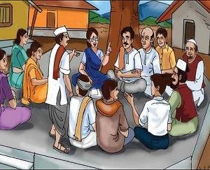 Darlaghat: Election of Shiv Mandir Cultural and Development Committee Samloh of Gram Panchayat Navgaon completed