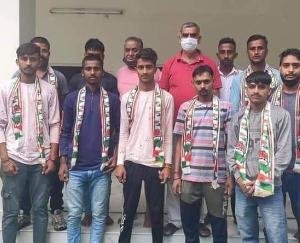 ज्वालामुखी उपमंडल में युवाओं ने थामा कांग्रेस का दामन