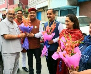 Senior BJP leaders reached Shimla for state office bearer meeting