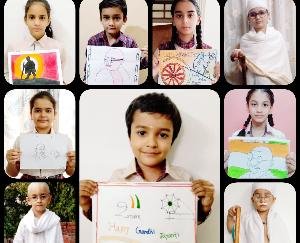 Alampur: Gandhi Jayanti celebrated with pomp in DAV School