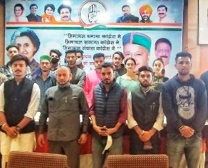 Shimla: NSUI Sanjauli workers reached PCC office regarding various issues