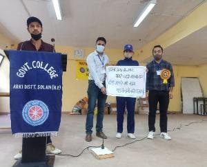 Solan: Awareness program organized under SVEEP in Government College Arki
