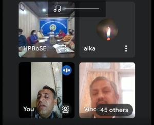 Board President Suresh Soni held a meeting with the state's school organizations