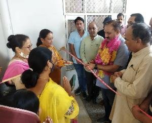 एवरग्रीन होटल में भाजपा कार्यालय का किया शुभारम्भ