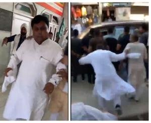 Farmers anger against BJP in Uttar Pradesh, party candidate Govind Kanda was forcibly evicted from the gurdwara