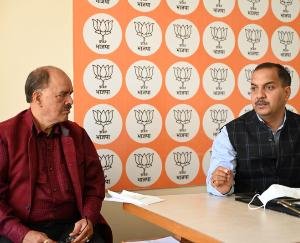 Shimla: BJP election committee meeting concluded, Ganesh Dutt appointed as election management committee chief