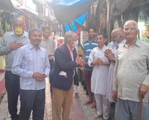 Jaswan: Chief Justice of Patna High Court Sanjay Karol reached his native village Garli