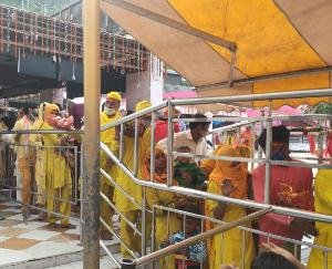 Kangra: 26 lakhs offered on the fifth Navratra in Shaktipeeth volcano