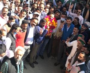 Contribution of Congress in the development of Navar: Rohit Thakur