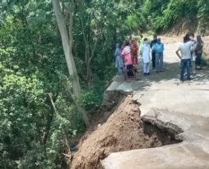 Indore: The culvert made by the panchayat broke within 15 days, MNREGA Lokpal imposed fine