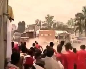 A painful accident happened on the day of Dussehra in Jashpur, Chhattisgarh, the opposition demanded the resignation of the state home minister