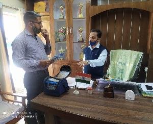 Darlaghat: Checked drinking water system in Government Adarsh Senior Secondary School, Dhundan