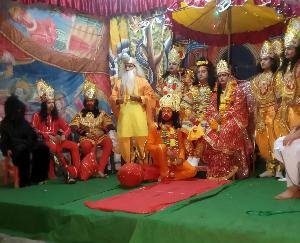 Jaisinghpur: Ram Leela ends in Lambagaon