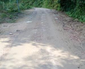 Volcano: Local public upset due to poor condition of road from Khundia to Tigri Pehari Gloti