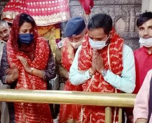 Jwalamukhi: Election observer Dr Pratibha Singh attended the court of mother Jwalamukhi