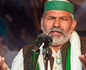 Farmer leader Rakesh Tikait rained again on the government