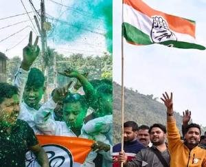 BJP got a setback in the results of the by-elections, defeated in Himachal, TMC's flag waved in West Bengal