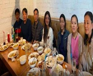 Dharamshala: Shilpa Shetty reached the tourist city McLeodganj with children