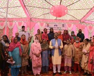 Dehra: Industries Minister presided over the awareness camp at Nangal Chowk