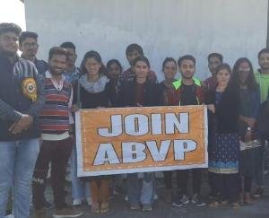 Dehra: Chandan Thakur got the command of Akhil Bharatiya Vidyarthi Parishad Dehra unit